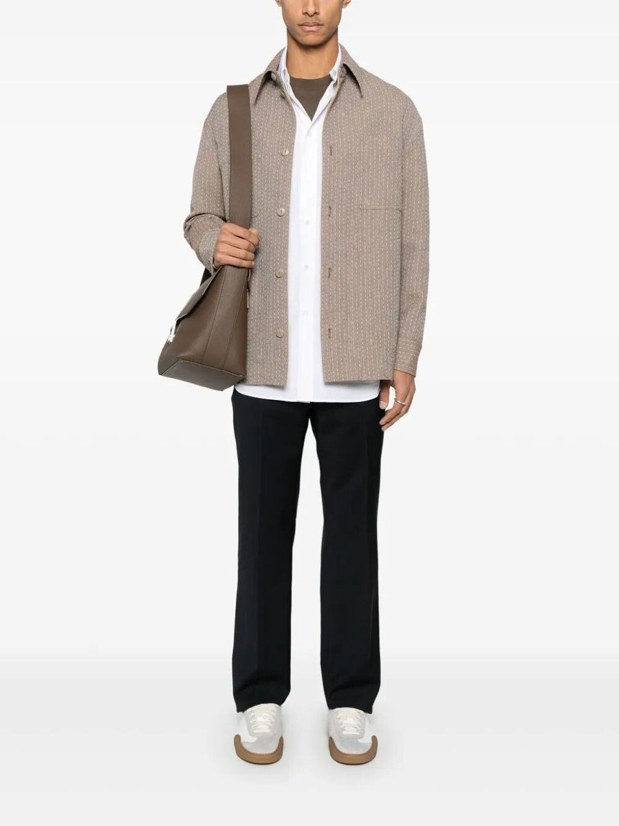 Fendi premium jackets detail and craftsmanship close-up