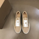 Burberry Camel Loafer Flats - Back View