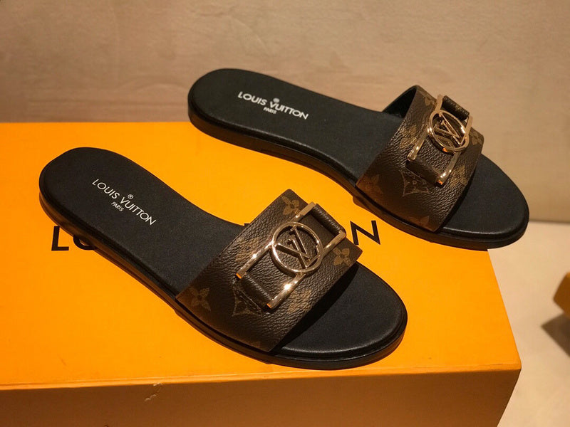 Louis Vuitton designer shoes full view