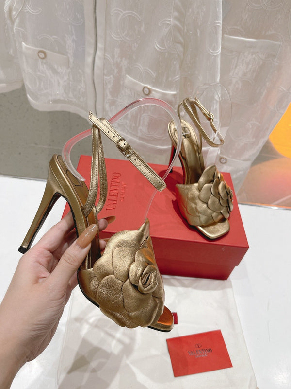 Valentino Garavani luxury shoes detail shot
