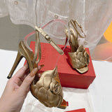 Valentino Garavani luxury shoes detail shot