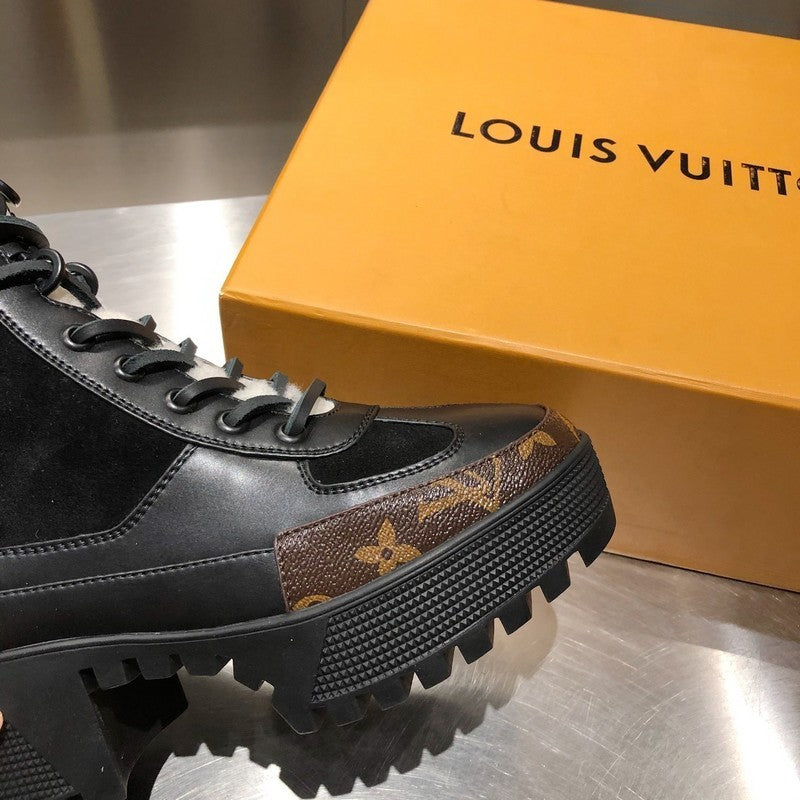 Louis Vuitton designer shoes full view
