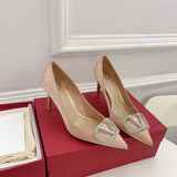 Valentino Garavani luxury shoes detail shot