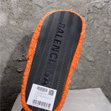Balenciaga sandals Style 136 - logo and branding close-up