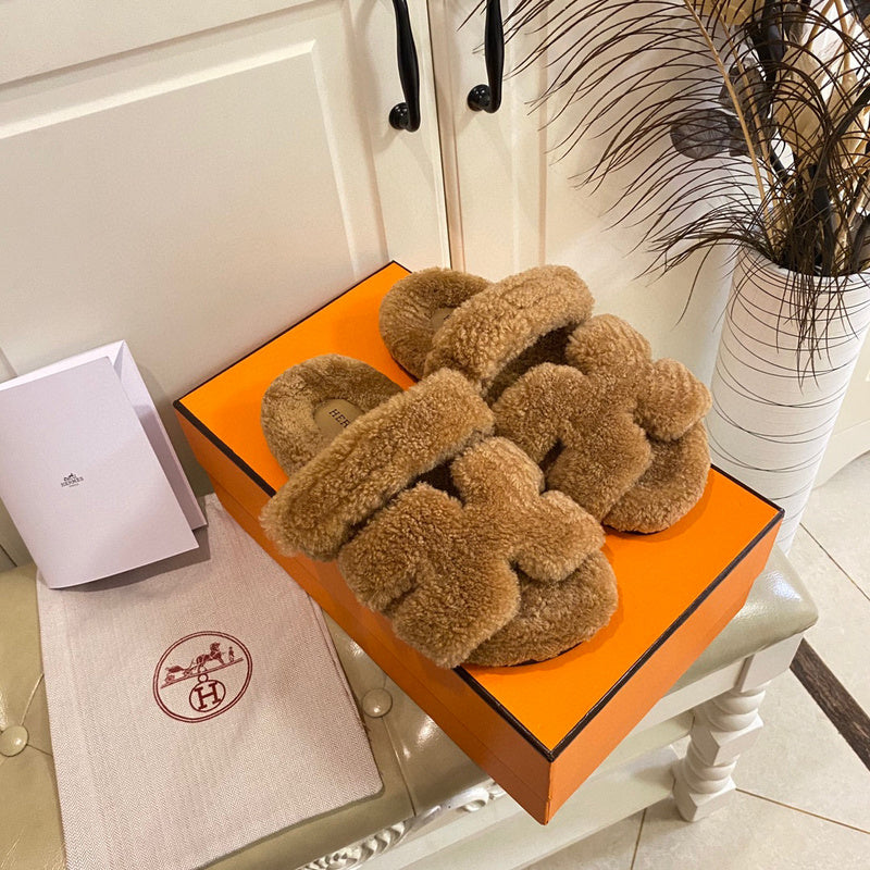 Hermes sandals Style 230 - styled lifestyle view