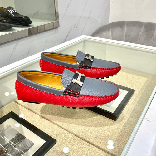 Hermes shoes Style 087 - texture and material detail