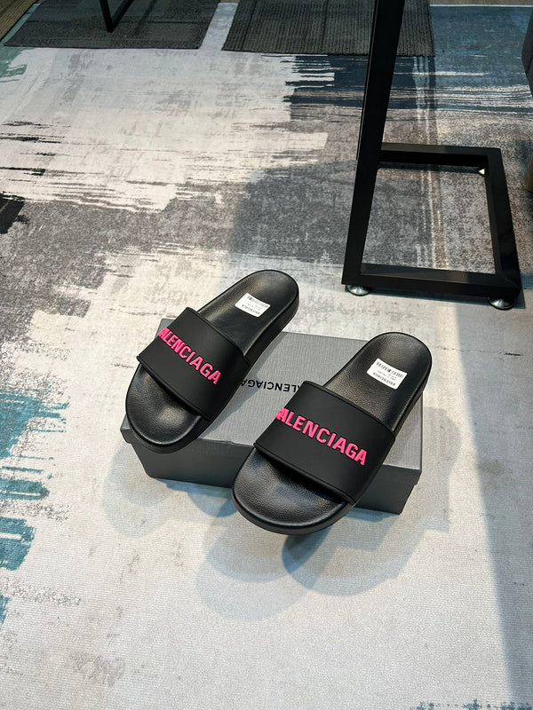 Balenciaga Tan Ankle Strap Sandals - Close-Up Texture View