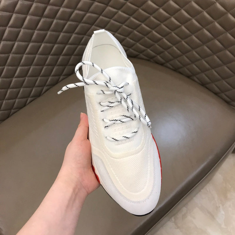 Hermes shoes Style 243 - close-up of classic monogram styling