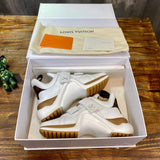 Louis Vuitton shoes front view designer style