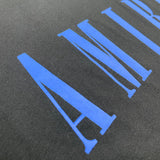 Close-up of Amiri t-shirt craftsmanship