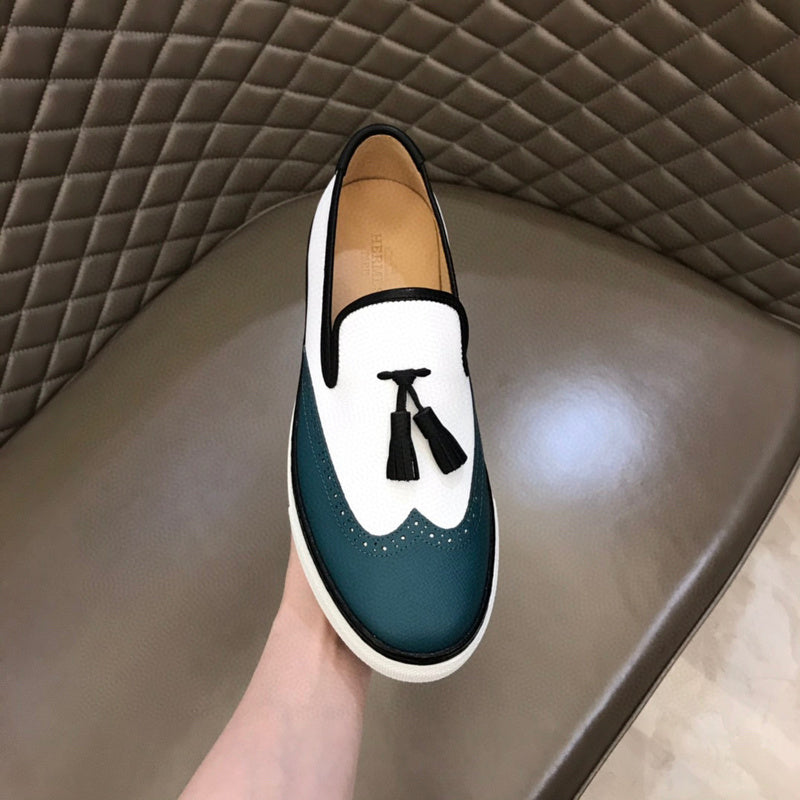 Hermes shoes Style 218 - side profile detail