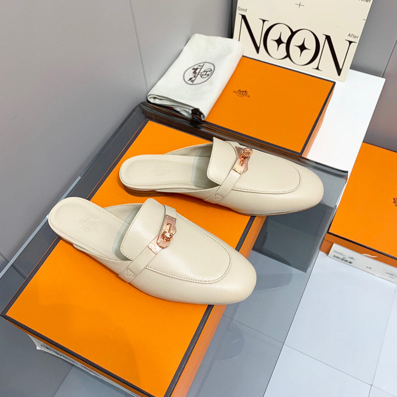 Hermes sandals Style 180 - back heel detail