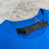Amiri luxury t-shirt detail shot