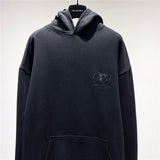 Close-up of Balenciaga designer clothing craftsmanship