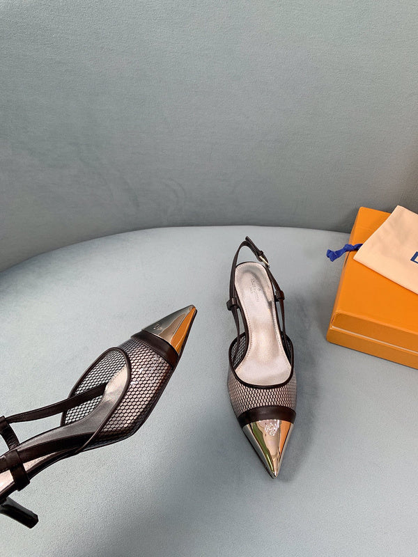 Louis Vuitton shoes Style 247 - logo and branding close-up
