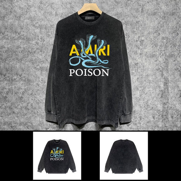 Amiri hoodie front view designer style