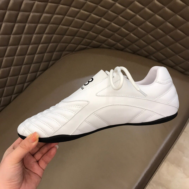 Balenciaga Nude Low-Top Sneakers - Toe Detail View