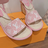 Louis Vuitton shoes Style 336 - back heel detail