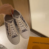 Louis Vuitton Red Platform Heels - Lifestyle Styling Shot