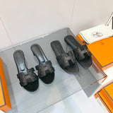 Hermes sandals Style 186 - side profile detail