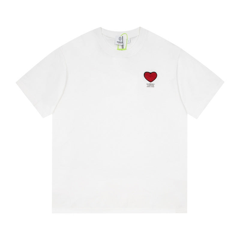 Burberry luxury t-shirt detail shot