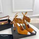 Side profile view of Saint Laurent luxury piece style No.012