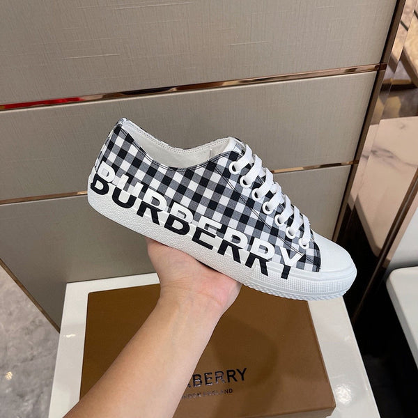 Burberry shoes Style 181 - front view, bold signature style