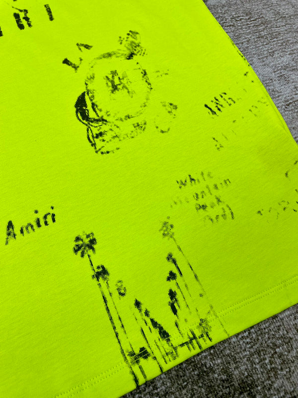 Amiri t-shirt front view designer style