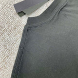 Close-up of Amiri t-shirt craftsmanship