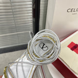 Close-up of Valentino Garavani shoes craftsmanship