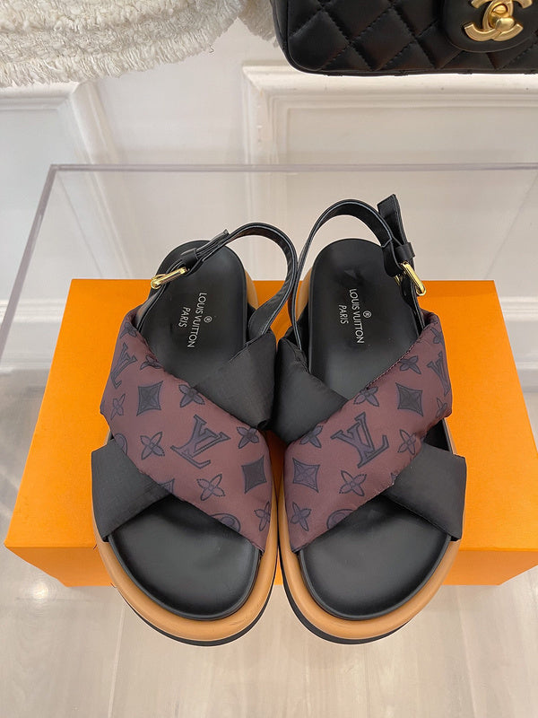 Louis Vuitton shoes Style 406 - side profile detail