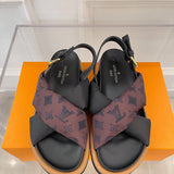 Louis Vuitton shoes Style 406 - side profile detail