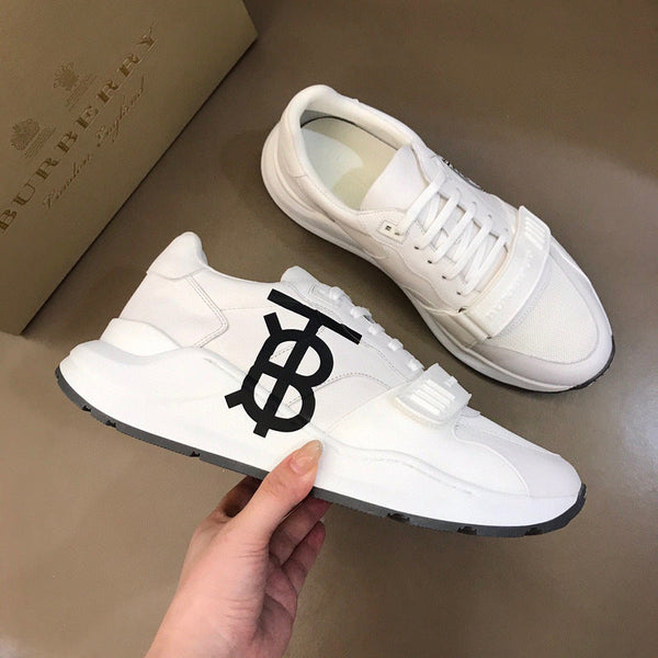 Burberry Camel Pointed-Toe Flats - Front View