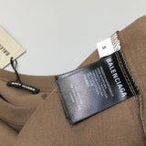 Close-up of Balenciaga designer clothing craftsmanship