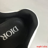 Dior Beige Platform Heels - Back View