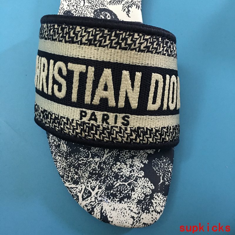 Dior Black Knee-High Boots - Close-Up Texture View