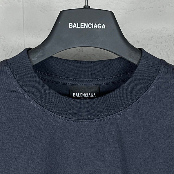 Close-up of Balenciaga designer clothing craftsmanship