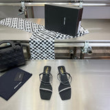 Saint Laurent shoes front view designer style