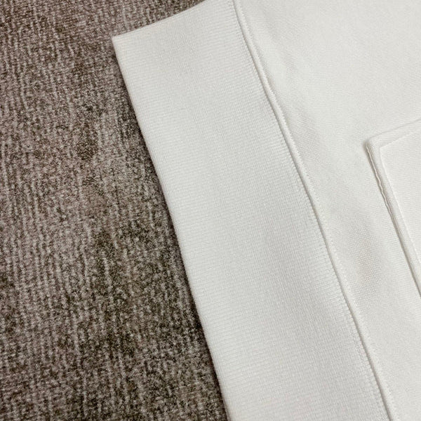 Close-up of Amiri hoodie craftsmanship