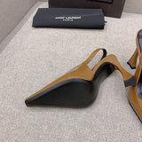 Three-quarter angle view of Saint Laurent luxury piece style No.020