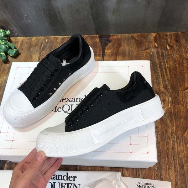 Alexander McQueen Nude Low-Top Sneakers - Sole Detail View