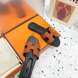 Hermes sandals Style 153 - back heel detail