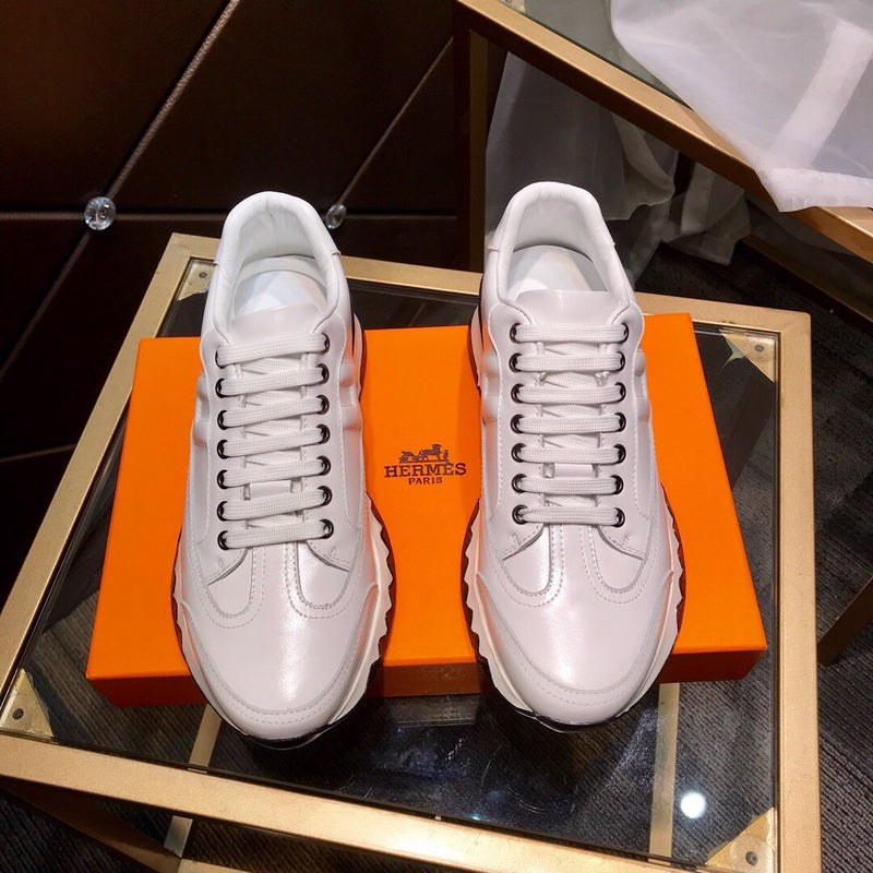 Hermès Beige Combat Boots - Sole Detail View