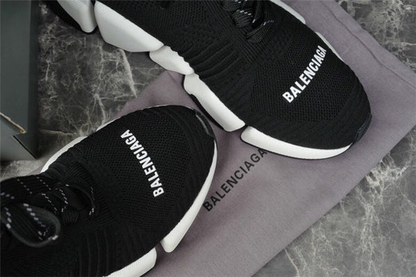 Balenciaga Grey Classic Ballet Flats - Angled View