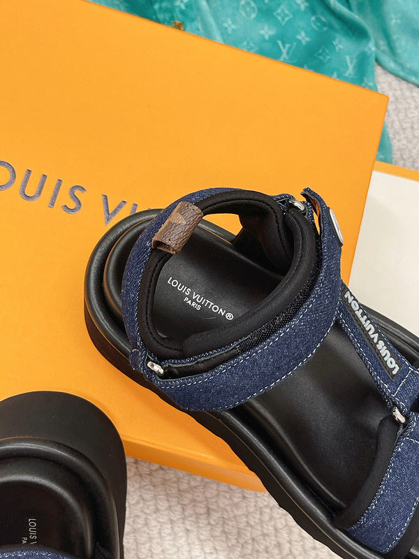 Louis Vuitton shoes Style 378 - styled lifestyle view