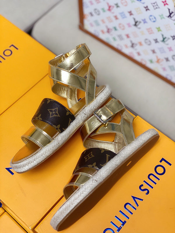 Louis Vuitton designer shoes full view