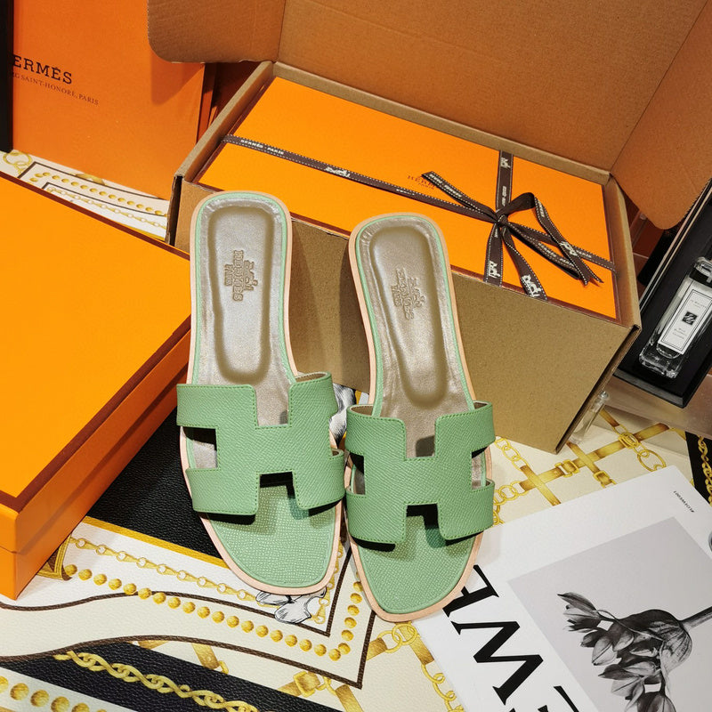 Hermes sandals Style 090 - styled lifestyle view