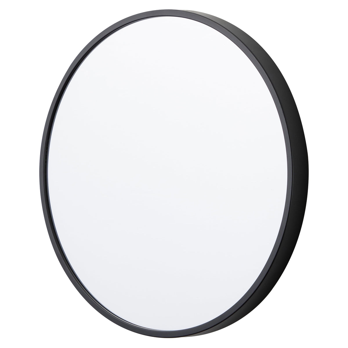 (4 Pack) X Black round Small Decorative Wall Mirror