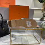 Hermes shoes Style 311 - front view, premium designer craftsmanship (alternate angle)
