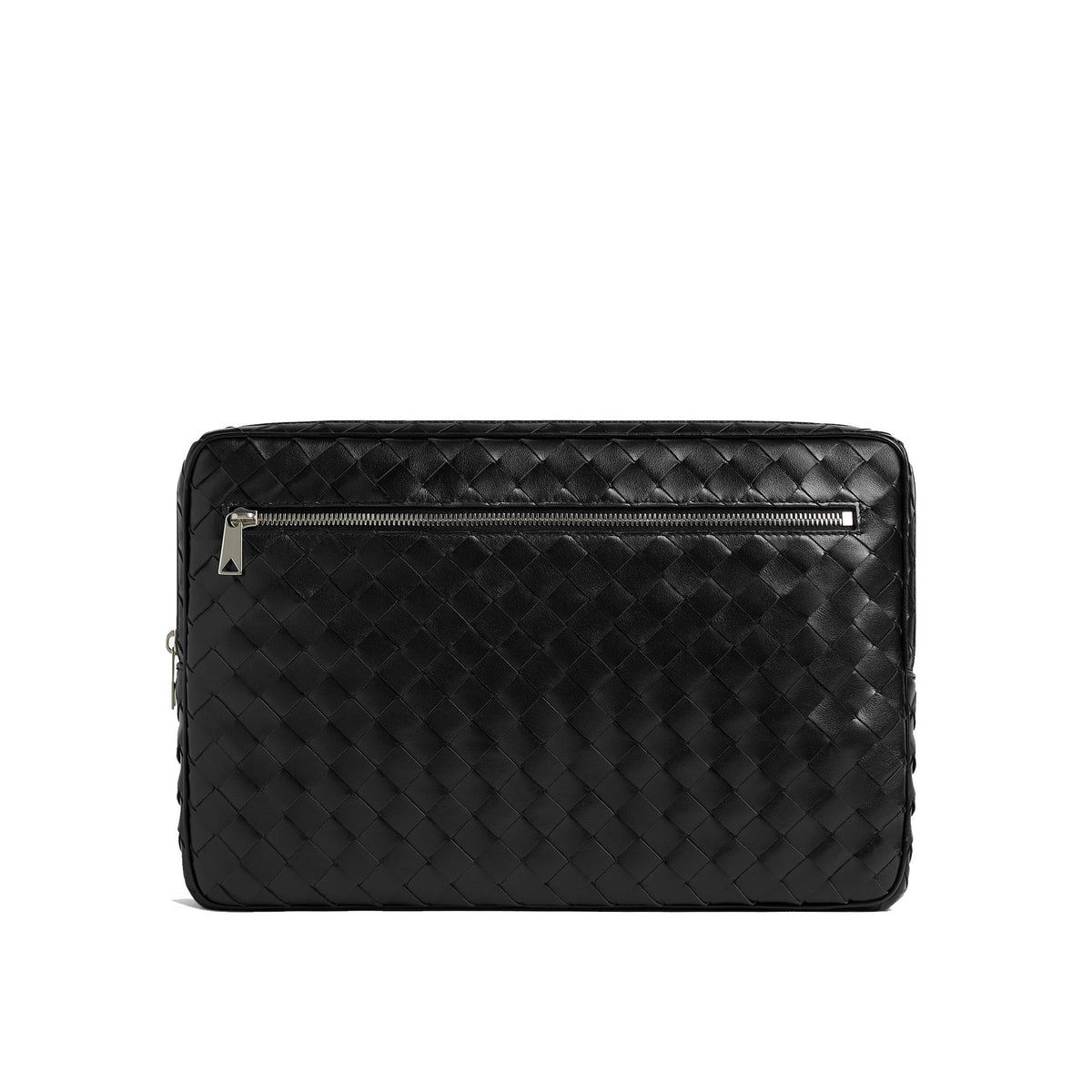 Bottega Veneta Bags? Bottega Veneta Intrecciato Zippered Laptop Case Bag Men Elegant Everyday Designer Handbag